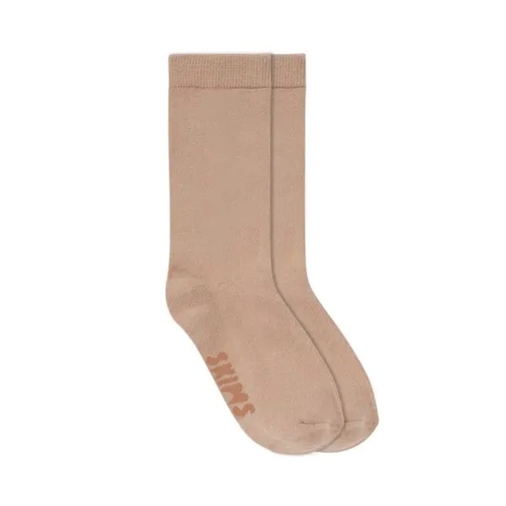 SKIMS mid calf sock clay
